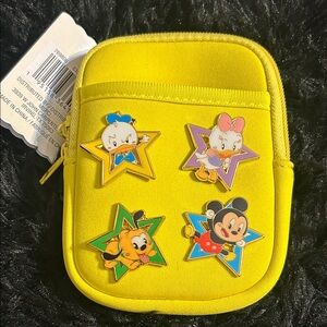 Yellow Kids Character Tumbler Pouch